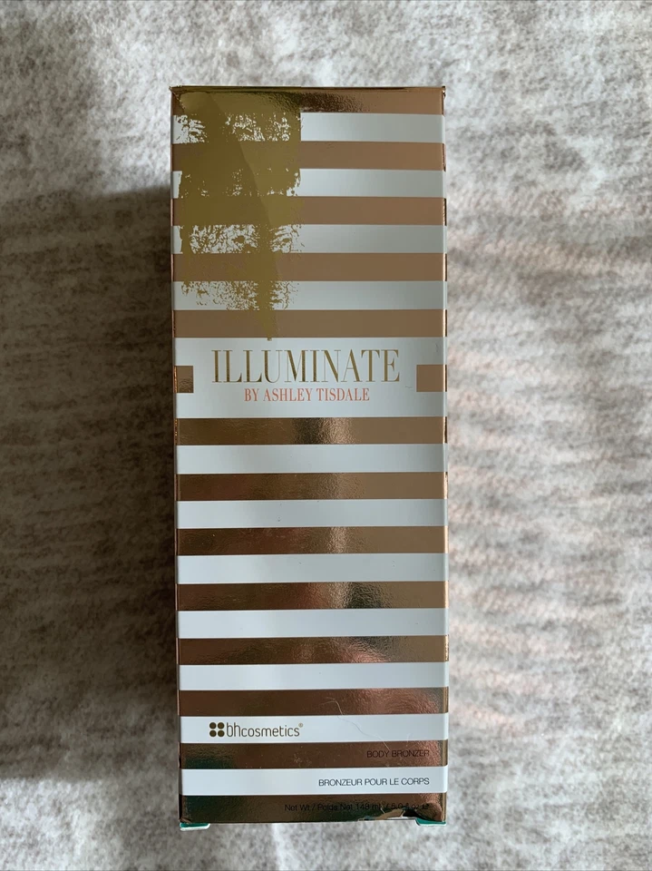Sujetador Cosmetics Illuminate de Ashley Tisdale Bronceador Corporal Diosa del Sol Nuevo en Caja Foto 2 de 4