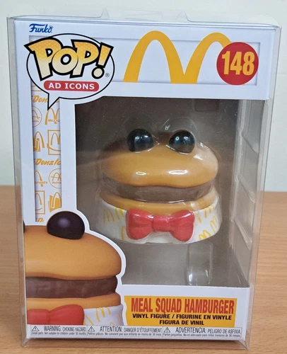Funko Pop Vinyl Figure McDonalds Meal Squad Hamburger 148 - Ad Icons
