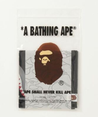 BAPE SHARK BANDANA バンダナ BATHING APE A Bathing Ape ABC Shark Bandana green