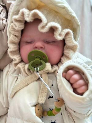 19'' Handmade Newborn Reborn Baby Doll Weighted Limbs Lifelike Visible Veins Gift