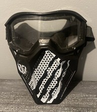 Nerf Rival Phantom Corps Face Mask, White Color Scheme Breathable Design Hasbro