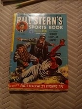Bill Stern's Sports Book 10 Whitney painted cover 1951 baseball golden age comic