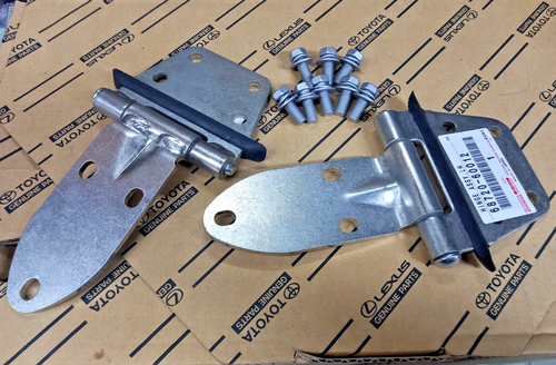 BISAGRAS TOYOTA LAND CRUISER FJ40 BJ40 FABRICANTE DE EQUIPOS ORIGINALES ACERO DELANTERO GENUINO 1969-1986 - Imagen 7 de 8