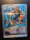 2018-19 Panini Spectra Icons Neon Blue Prizm 10/60 Stephen Jackson #IA-SJK Auto