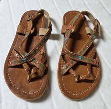 Sandalias mexicanas para mujer de cuero hechas a mano sandalias Huaraches talla 9 Torres Sahuayo
