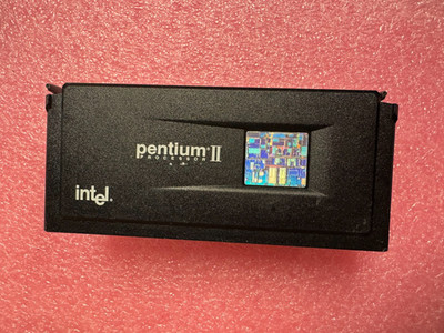 Intel Vintage CPU Pentium II 350MHz 80523PY350512 Processor SL2U4 SL2S6 w/HS