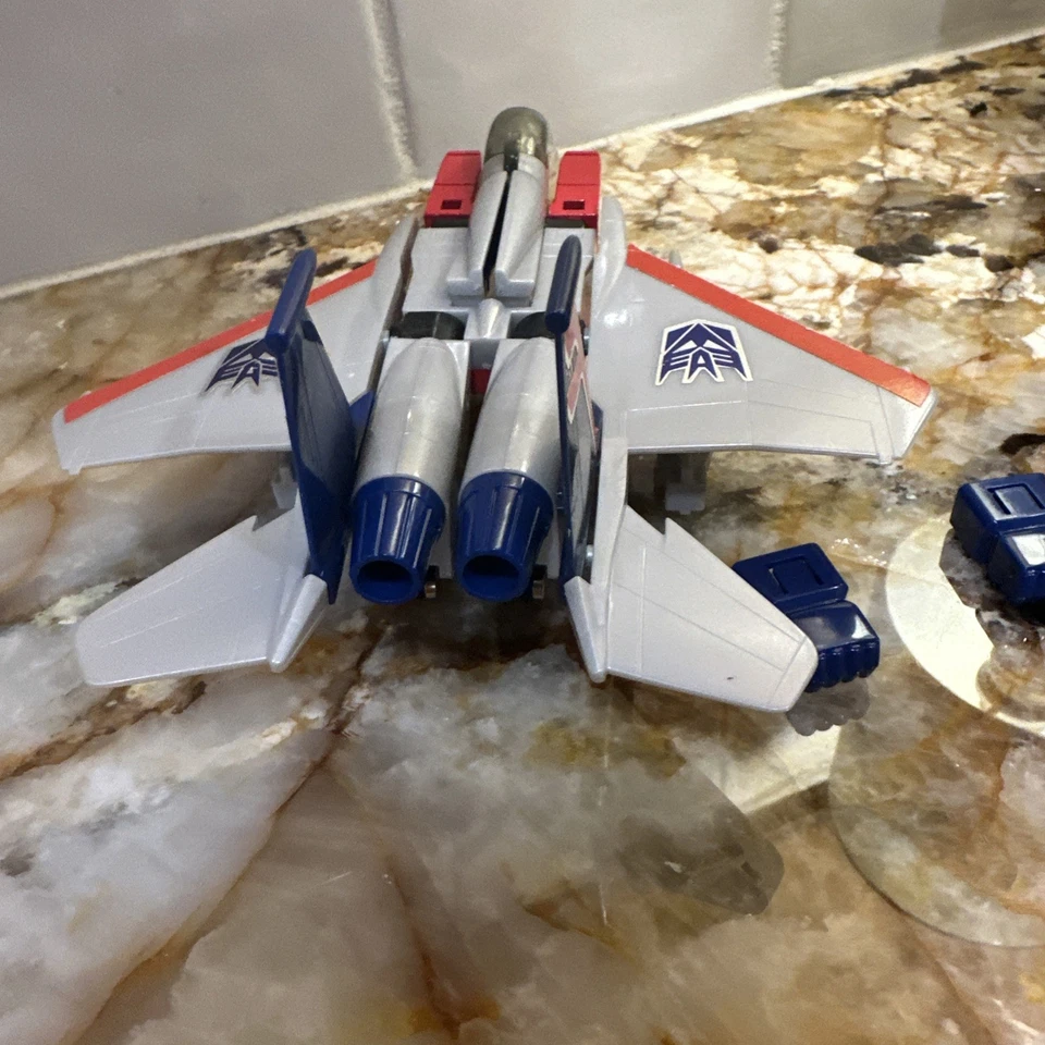 Vintage Transformers G1 Starscream Jet 1984 Takara/Hasbro Pre Rub. - Image 3 of 4