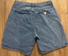 Vintage Guess by Georges Marciano Denim Shorts Women  s 4 USA High Rise Cotton