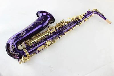 High Quality Alto Saxophone Brass Saxophone Gold Lacquer Key Alto Eb Tune Sax 