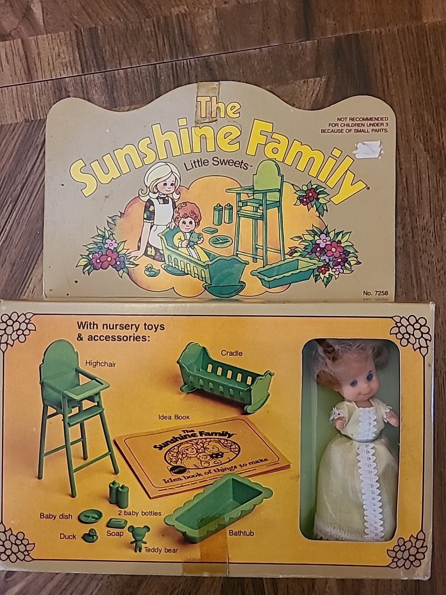 Son and daughter 2点set Mattel The Sunshine Family Little Sweets Doll Toys Nursery