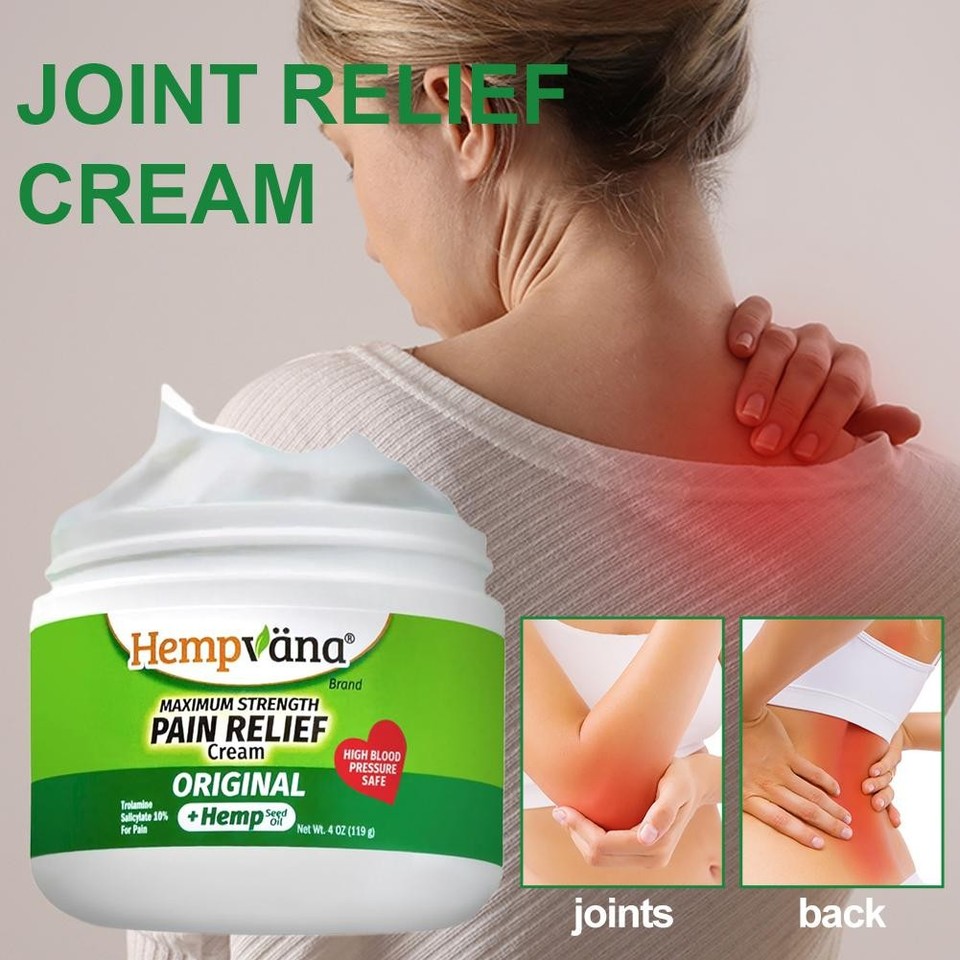 Hempvana Original Relief Cream Seed Max Str ength High BloodPressure ...