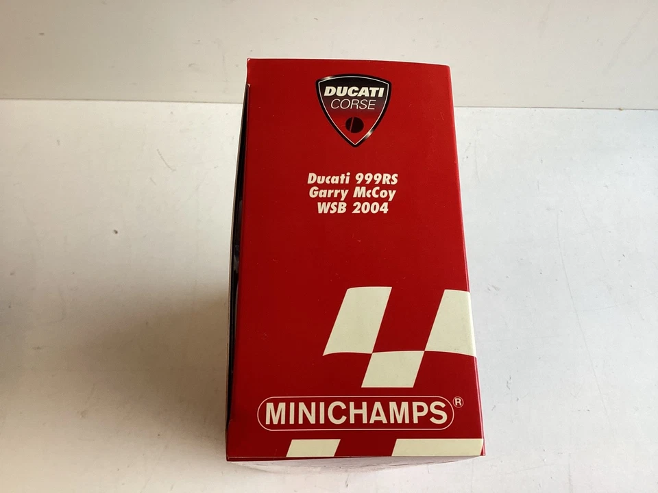 Minichamps Modell 1:12 Ducati 999RS Garry Mc Coy WSB 2004 OVP original neu ! - Bild 3 von 4