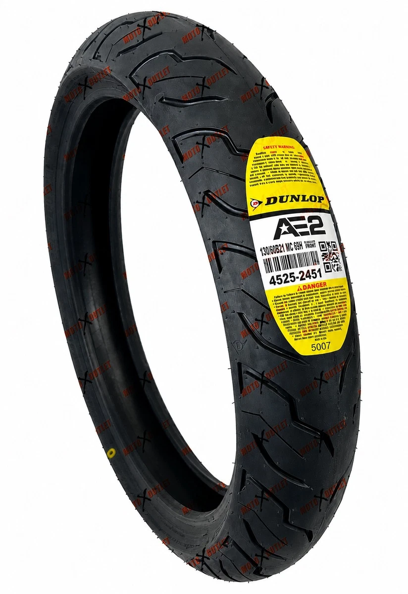 Dunlop AE2 130/60B21 Front Tire Motorcycle 130 60 21 45252451 | eBay