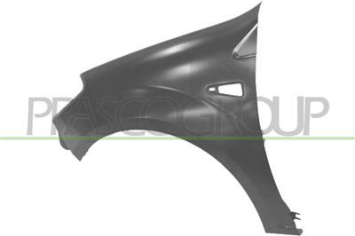Aile avant gauche Dacia Sandero 2008-2012 carrosserie avec trou feu répétiteur à peindre