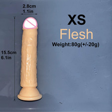 Transparent Jelly Dildo with Suction Cup all Size 5 Colors Adult Toy
