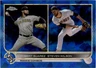 2022 Topps Chrome Update Sapphire #US239 Robert Suarez RC Steven Wilson RC - BB