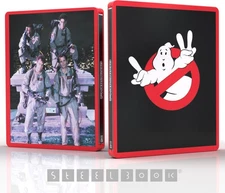 Ghostbusters / Ghostbusters II (Steelbook) [New 4K UHD Blu-ray] Steelbook