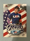 Topps 2026 Finest World’s Finest Aaron Judge Team USA WF-1 Insert Card