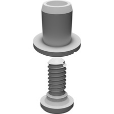 Pomello Ricambio Letto per Mobili IKEA Telaio Bottone Stampato in 3D