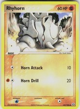 Rhyhorn 62/106 EX Emerald Pokemon on eBay