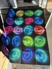 5x7 Classroom Rug Washable Bright Vivid Circle Time
