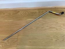 LUDWIG 70s 80s Vtg Long FLOOR TOM LEG Replacement Part 21-Inch x 3/8" w/ Foot US