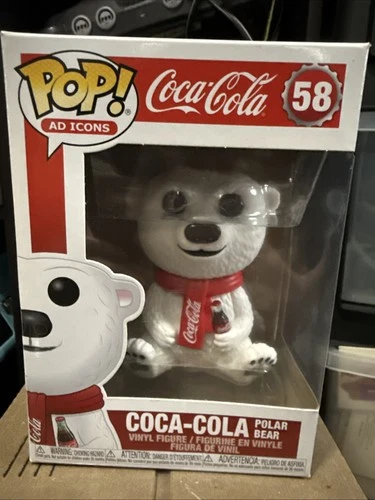 Funko Pop! Vinyl Jumbo 10 in: Ad Icons - Coca-Cola Polar Bear (10 inch) -...