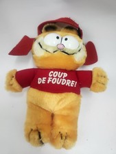 Vintage 1981 Dakin Garfield Valentines Day Love Struck In French Plush