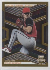 2023 Panini Elite Extra Edition Orange Status 215/275 Dylan Questad #112 2id