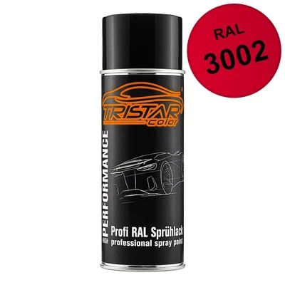 TRISTARCOLOR RAL 3002 Karminrot Spraydose alle Glanzgrade Varianten