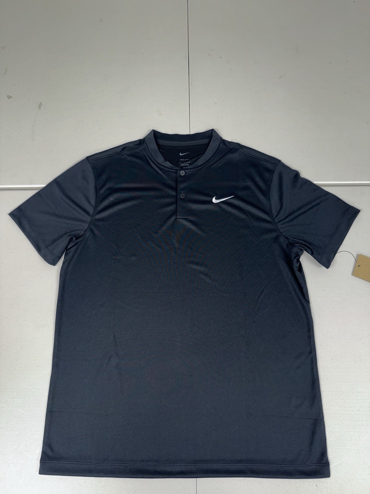 Nike Dri-Fit Golf Tennis Blade Polo Shirt Mens Black DJ4167-010 Pick Size NWT
