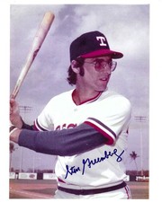 STEVE GREENBERG TEXAS RANGERS autographed 8x10 photo w/COA