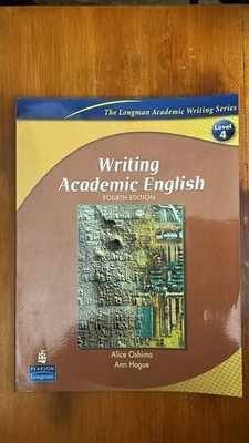 Writing Academic English - Level 4 - Oshima, Hogue - Pearson