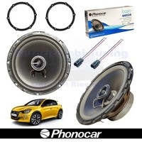Phonocar 66026 2-Wege Koaxial Lautsprecher Ant 165Mm 60W FüR Peugeot 208 Ii