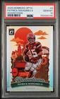 2025 Panini Donruss Optic Downtown Patrick Mahomes II #8 PSA 10 Chiefs Case Hit
