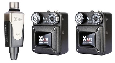 XVive U4 R2 In-Ear Monitor Wireless System 1 Sender 2 Empfänger Bühne Studio