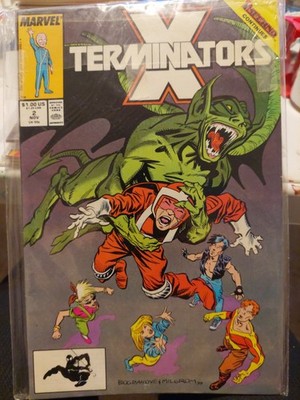 X-Terminators #2 (Marvel Comics November 1988)