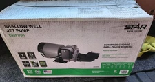 Star JHU10S 1 HP Cast Iron Convertible Deep Well Jet Pump - Made in the USA
