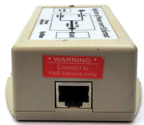 Desktop Power Over Ethernet Midspan Injector Adapter 19W 24V/0.8A POE-24i - Picture 3 of 6