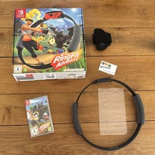 Jeu Nintendo Switch Ring Fit Adventure avec boite et le jeu complet