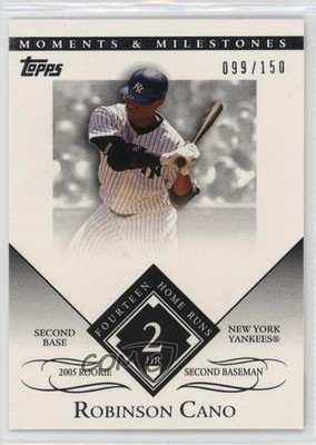 2007 Topps Moments & Milestones 99/150 Robinson Cano #156 qw7