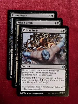 MTG (x3) Marvel: Spider-Man #61 U - Prison Break   Unplyd Mnt+ 