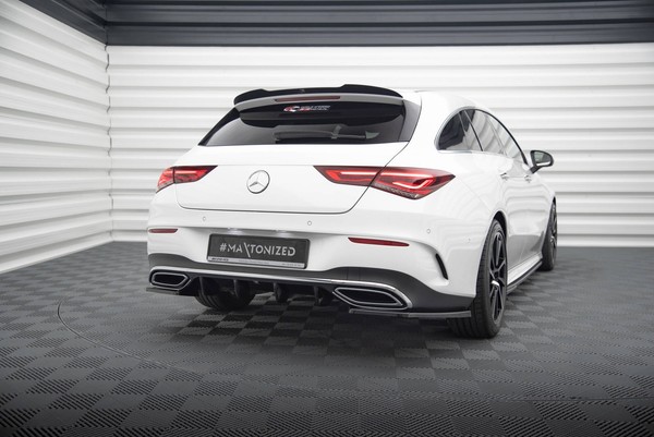 Maxton Design Heckspoiler Lippe Passend FüR Mercedes Cla Shooting Brake Amg-Line-image