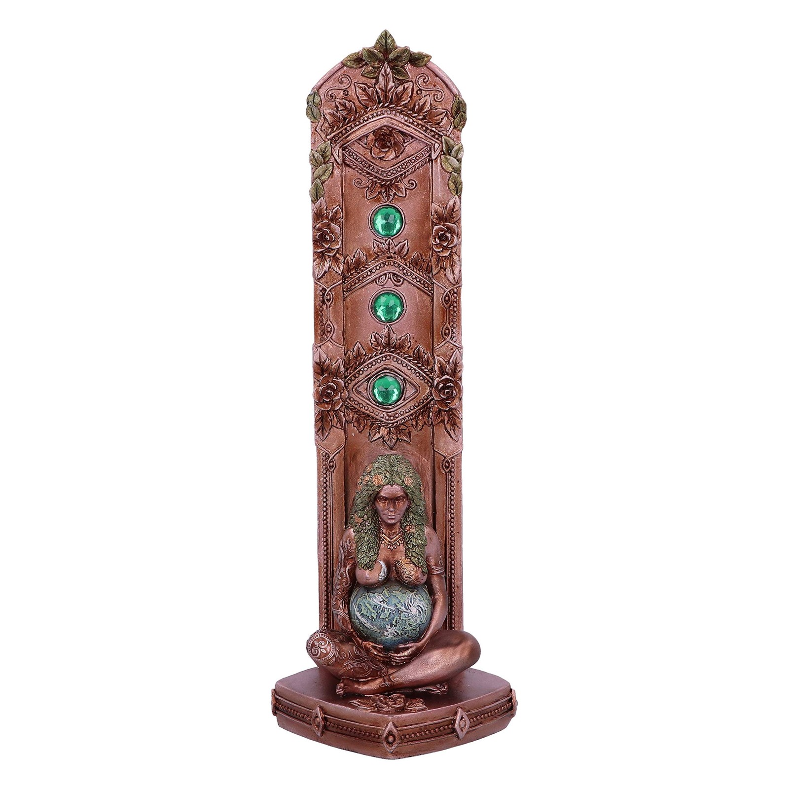 Nemesis Now Ethereal Mother Earth Gaia Art Statue Incense BurnerGreen24cm 3290₽