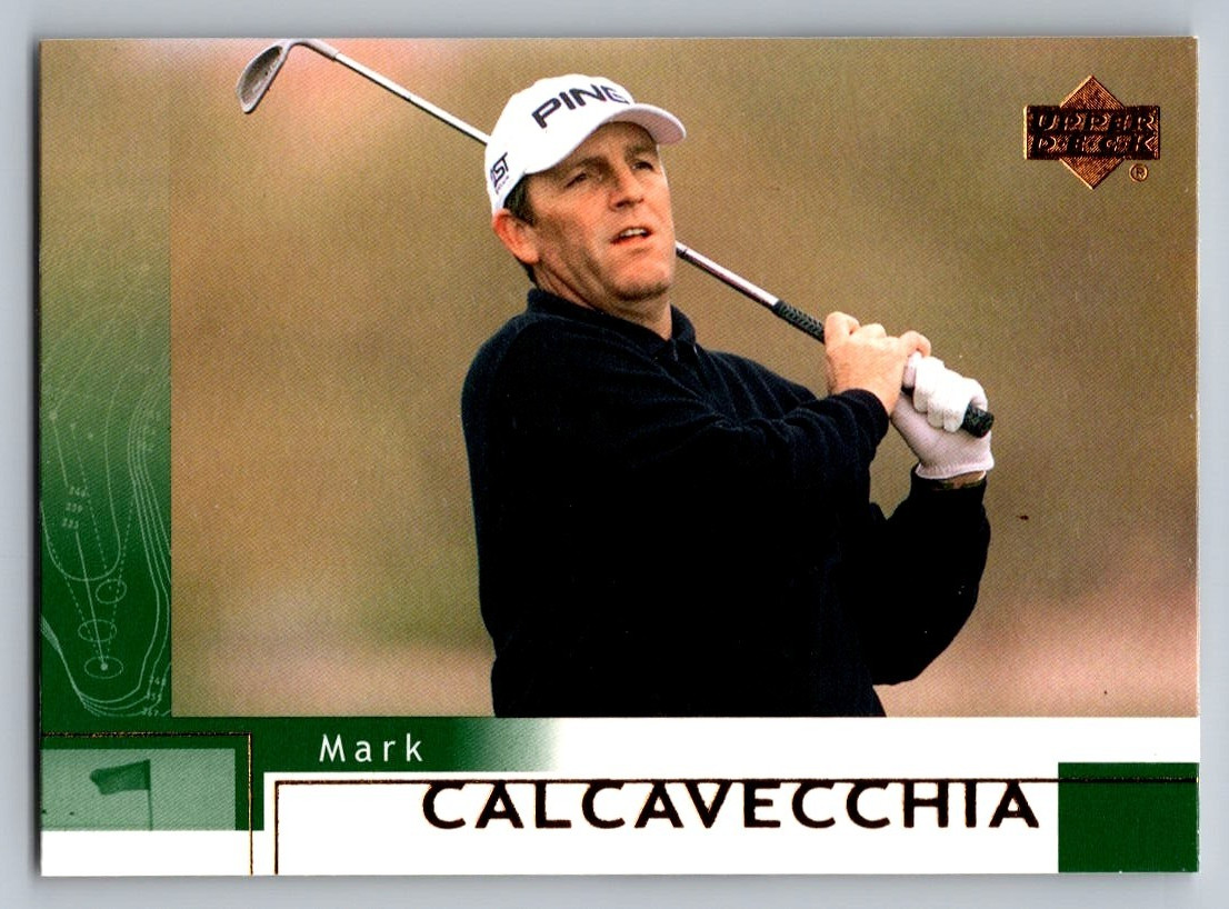 2002 UPPER DECK GOLF CARD #13 MARK CALCAVECCHIA
