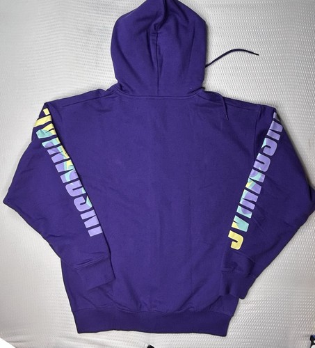 Insomniac EDC Fireball Full Zip Hoodie Purple Size Medium - Picture 7 of 7