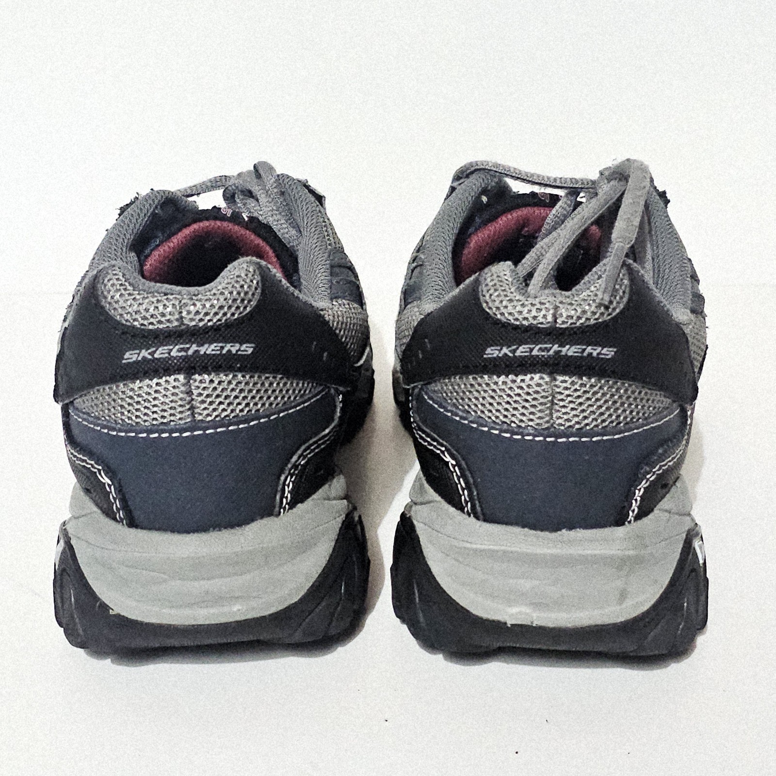 SAOLA Scarpe Skechers Afterburn Uomo 8.5 Blu Navy Sneakers da Passeggio Sportive