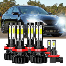 For Nissan Altima 2007-2018 Combo Led Headlight Highlow Fog Light Bulbs Kit