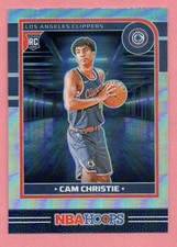Cam Christie RC Los Angeles Clippers 2024-2025 Hoops Opti-Chrome Silver Prizms