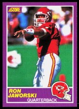 1989 Score Supplemental #368S Ron Jaworski